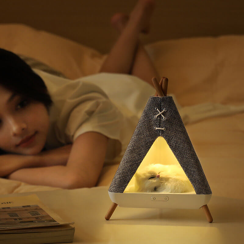 Veilleuse créative Lighteme Tent Speaker