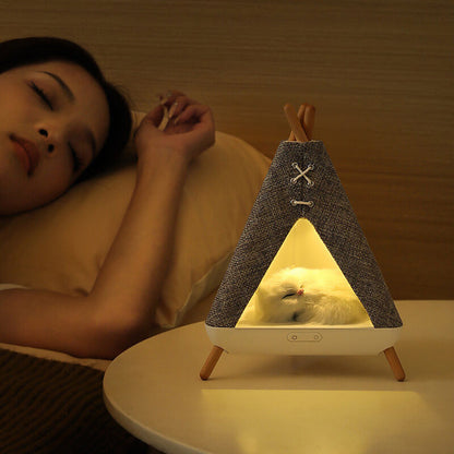 Veilleuse créative Lighteme Tent Speaker