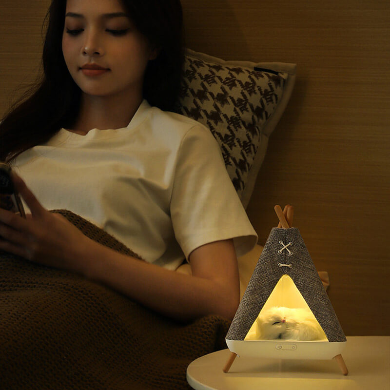Veilleuse créative Lighteme Tent Speaker
