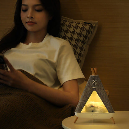Veilleuse créative Lighteme Tent Speaker
