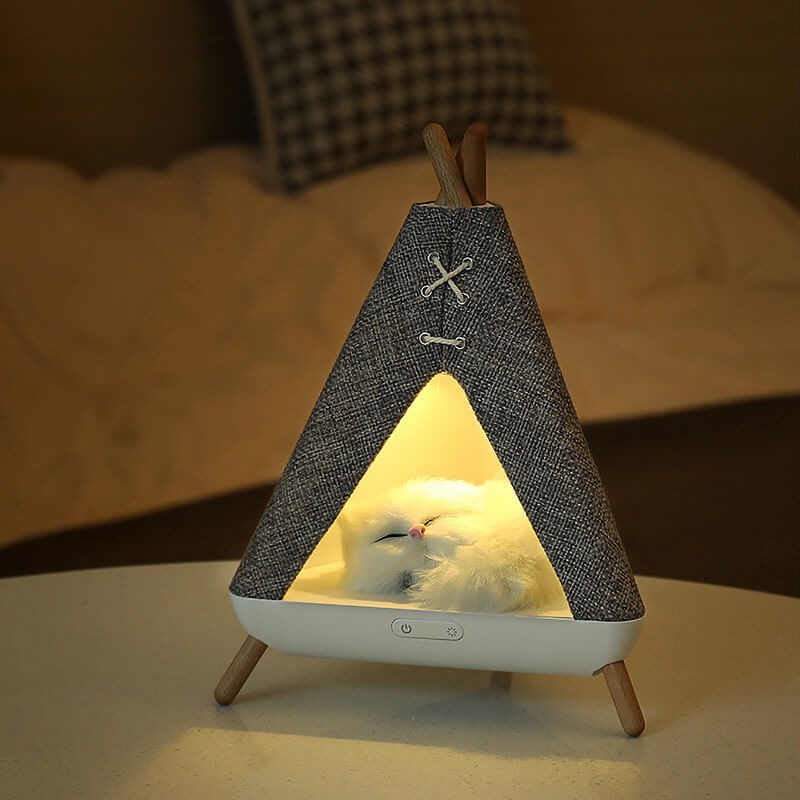 Veilleuse créative Lighteme Tent Speaker