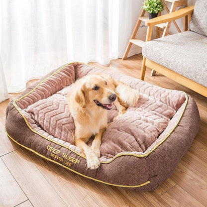 Lighteme Thick Thermal Large Dog Bed (2 colors & 4 sizes)