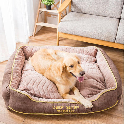 Lighteme Thick Thermal Large Dog Bed (2 colors & 4 sizes)