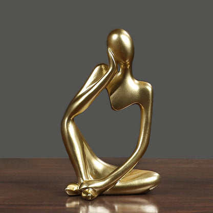 Lighteme Thinker Resin Decoration