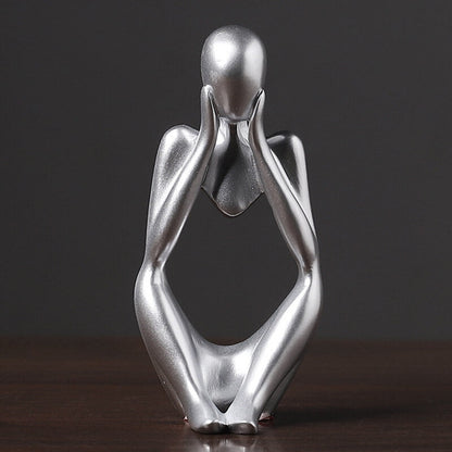 Lighteme Thinker Resin Decoration