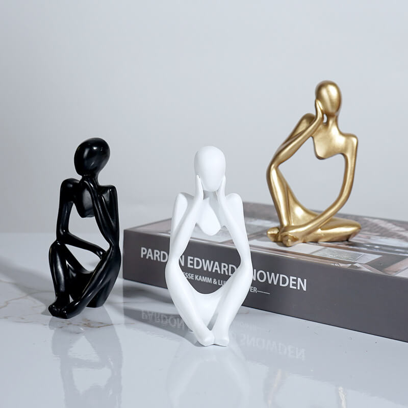Lighteme Thinker Resin Decoration