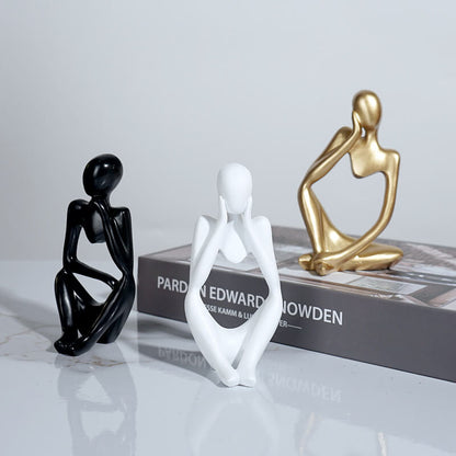 Lighteme Thinker Resin Decoration