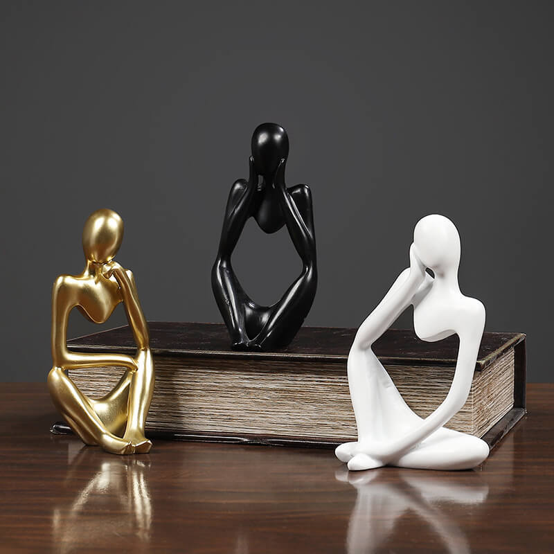 Lighteme Thinker Resin Decoration