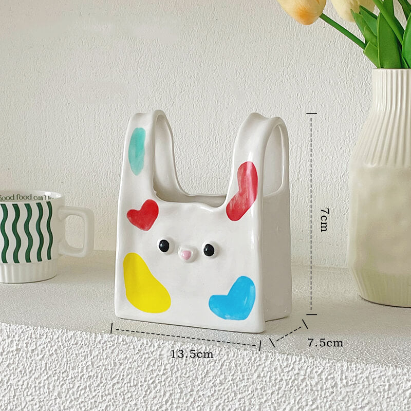 Vase en céramique Lighteme Tote Bag