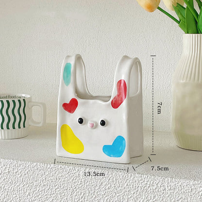 Vase en céramique Lighteme Tote Bag