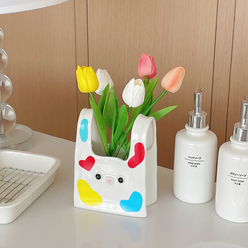 Vase en céramique Lighteme Tote Bag