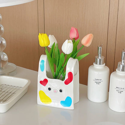 Vase en céramique Lighteme Tote Bag
