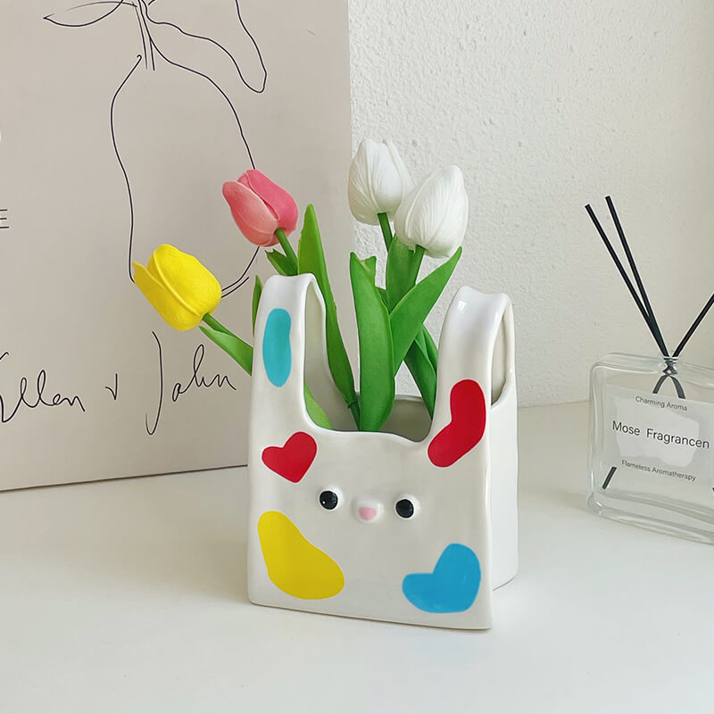 Vase en céramique Lighteme Tote Bag