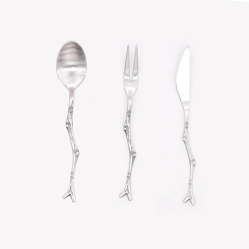 Lighteme Twig Stainless Steel Dessert Spoon