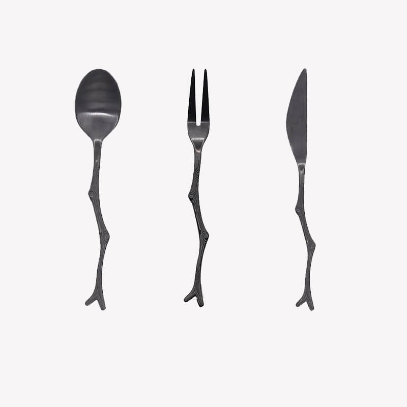 Lighteme Twig Stainless Steel Dessert Spoon