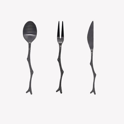 Lighteme Twig Stainless Steel Dessert Spoon
