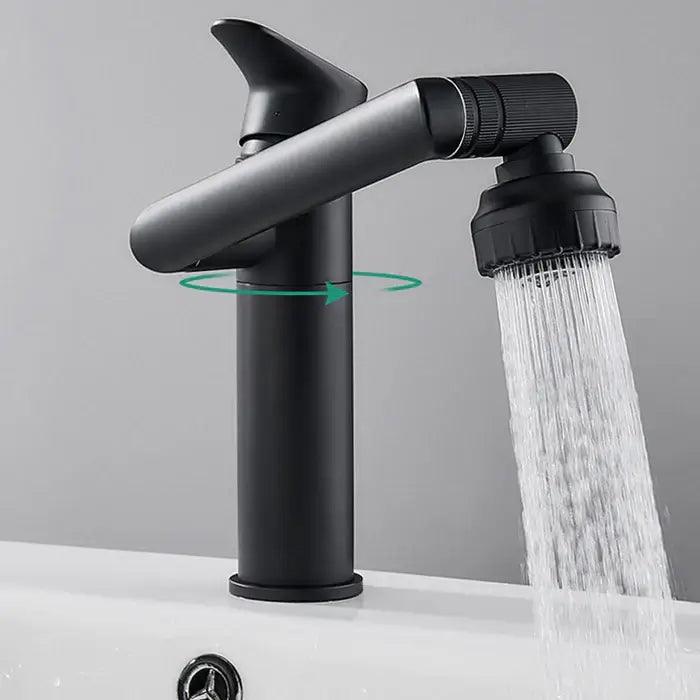 Lighteme Turn Wasserhahn | 1080° schwenkbarer Luxus-Wasserhahn für Küche und Bad