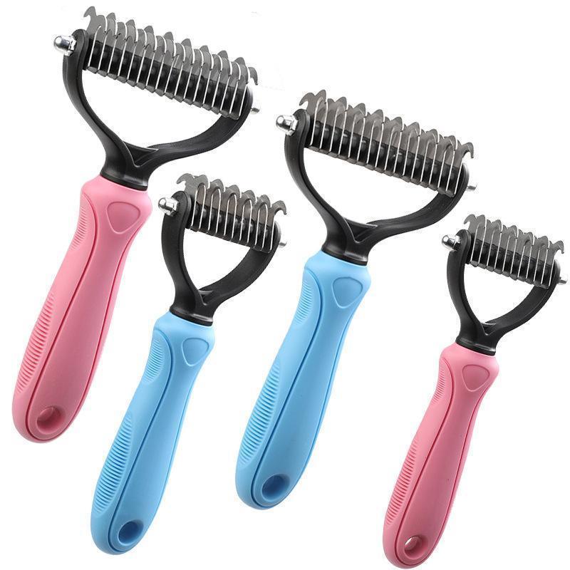 Lighteme Two-sided Opening And Knot Comb (2 Colors & 2 Types)