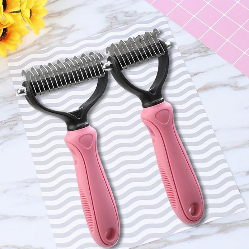 Lighteme Two-sided Opening And Knot Comb (2 Colors & 2 Types)