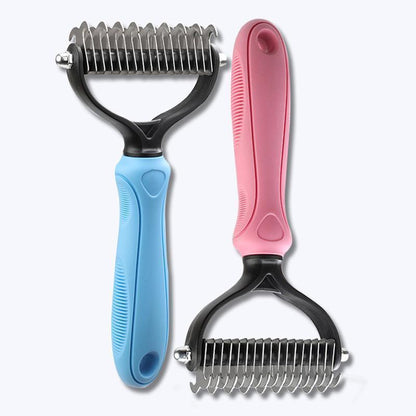 Lighteme Two-sided Opening And Knot Comb (2 Colors & 2 Types)