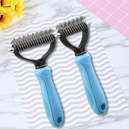 Lighteme Two-sided Opening And Knot Comb (2 Colors & 2 Types)