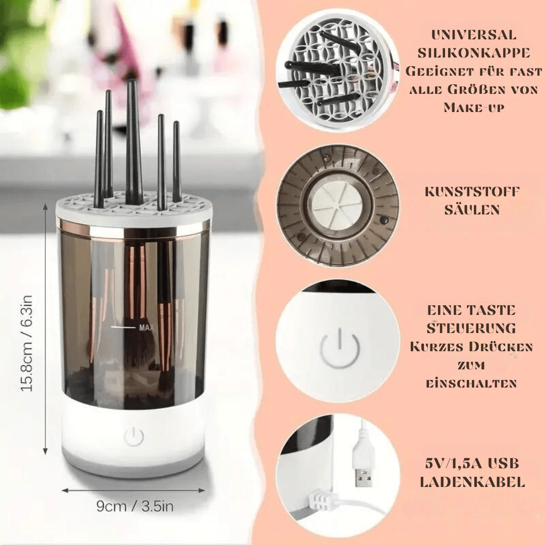 Lighteme Electric make-up brush cleaner