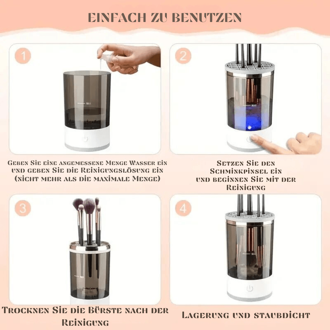 Lighteme Electric make-up brush cleaner