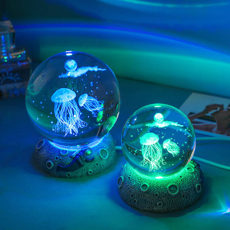 Lighteme Unterwasserwelt-Kristallkugel-Nachtlicht
