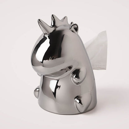 Lighteme Unicorn Ceramic Tissue Storage Box