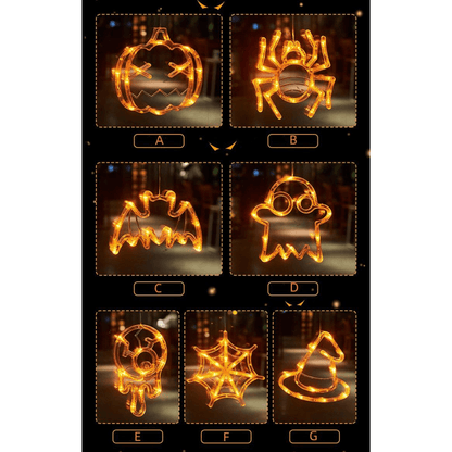 Lumières LED pour fenêtre d'Halloween Lighteme