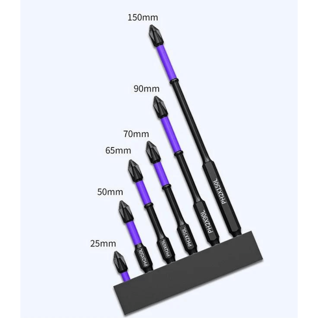 Embout magnétique Lighteme amélioré à haute dureté et puissant | Lot de 6