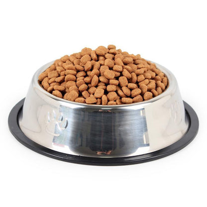 Gamelle pour animaux de compagnie Lighteme Vavious Size en acier inoxydable épais (6 tailles)