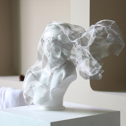 Lighteme Veil Girl Resin Decoration