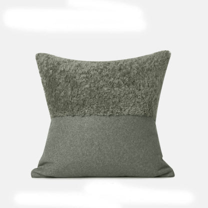 Lighteme Velvet Pure Color Throw Pillow Cover