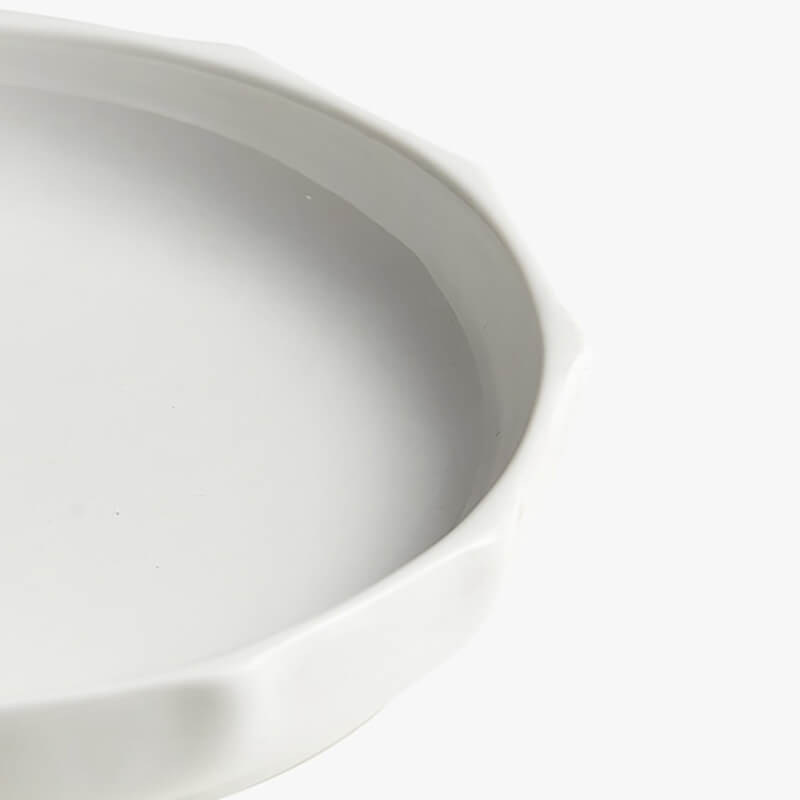 Assiette creuse verticale en céramique Lighteme