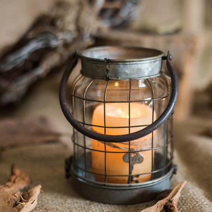 Lighteme Vintage Iron Portable Candle Holder
