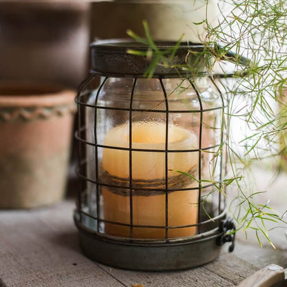 Lighteme Vintage Iron Portable Candle Holder