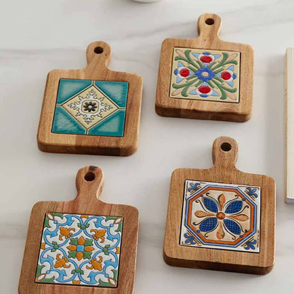 Lighteme Vintage Pattern Ceramic Placemat