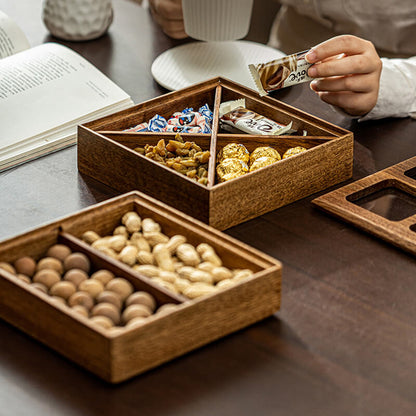 Lighteme Walnut Storage Box