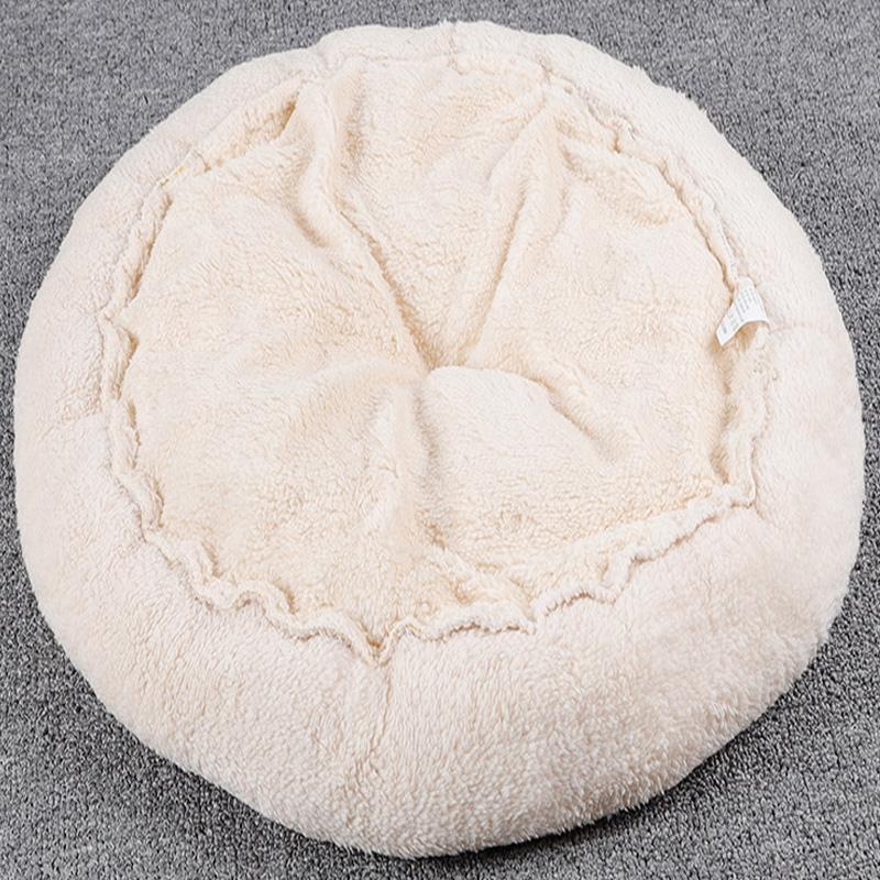 Lighteme Warm Soft Sleeping Round Pet Nest (4 colors & 2 sizes)