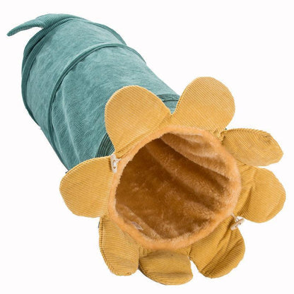 Lighteme Washable Corduroy Cat Toy Hideaway Tunnel (3 colors)