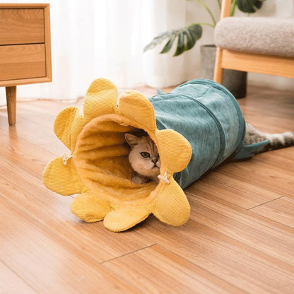 Lighteme Washable Corduroy Cat Toy Hideaway Tunnel (3 colors)