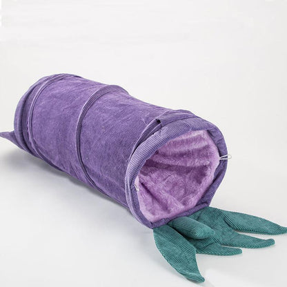 Lighteme Washable Corduroy Cat Toy Hideaway Tunnel (3 colors)