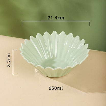 Lighteme Wavy Edge Ceramic Bowl