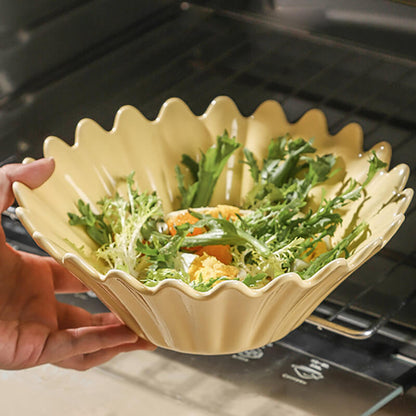 Lighteme Wavy Edge Ceramic Bowl