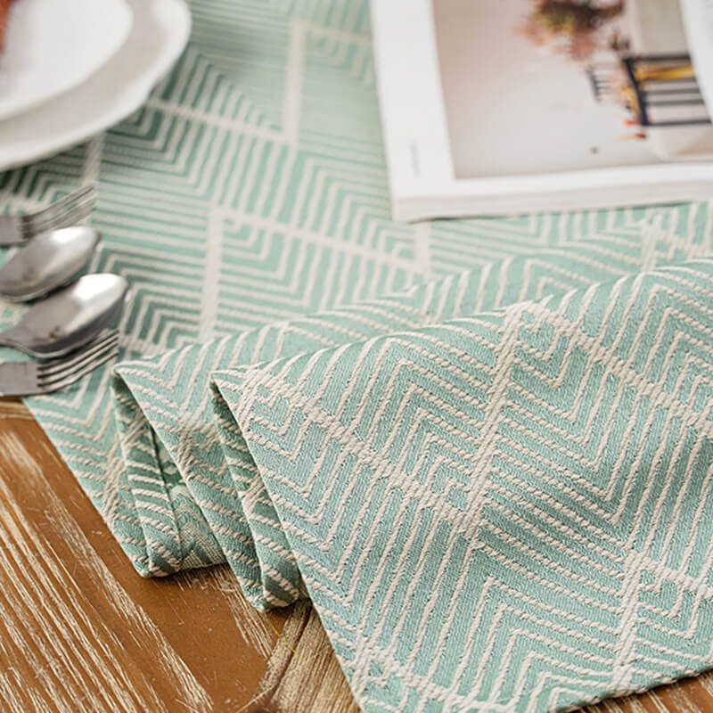 Lighteme Wavy Jute Table Runner