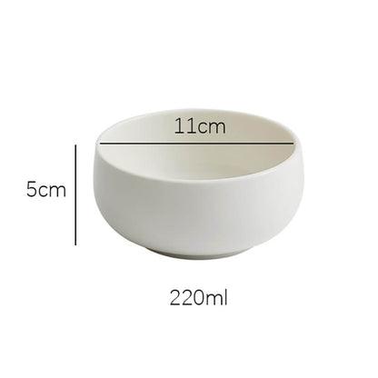 Lighteme White Porcelain Bowl