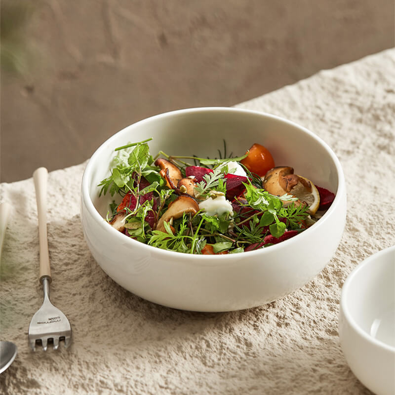 Lighteme White Porcelain Bowl