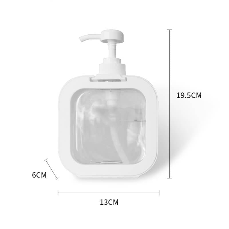 Distributeur de savon simple blanc Lighteme