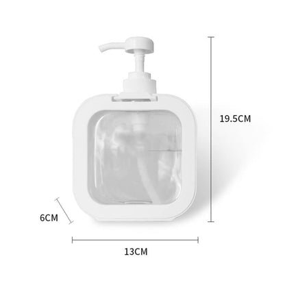 Distributeur de savon simple blanc Lighteme